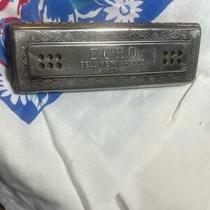 Echo Bell Metal Reeds Harmonica